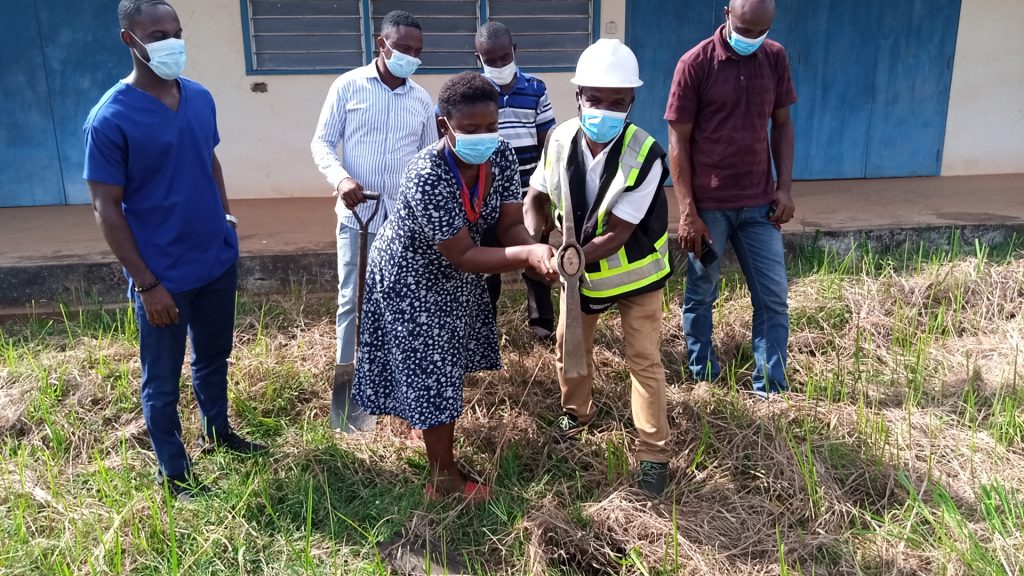 sod cutting before construction